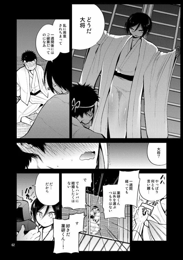 今夜は初夜です薬研くん Page.59