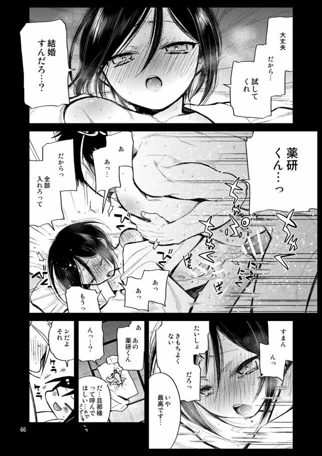 今夜は初夜です薬研くん Page.63