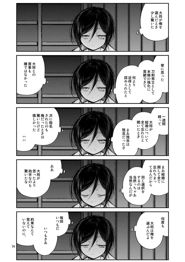 今夜は初夜です薬研くん Page.70