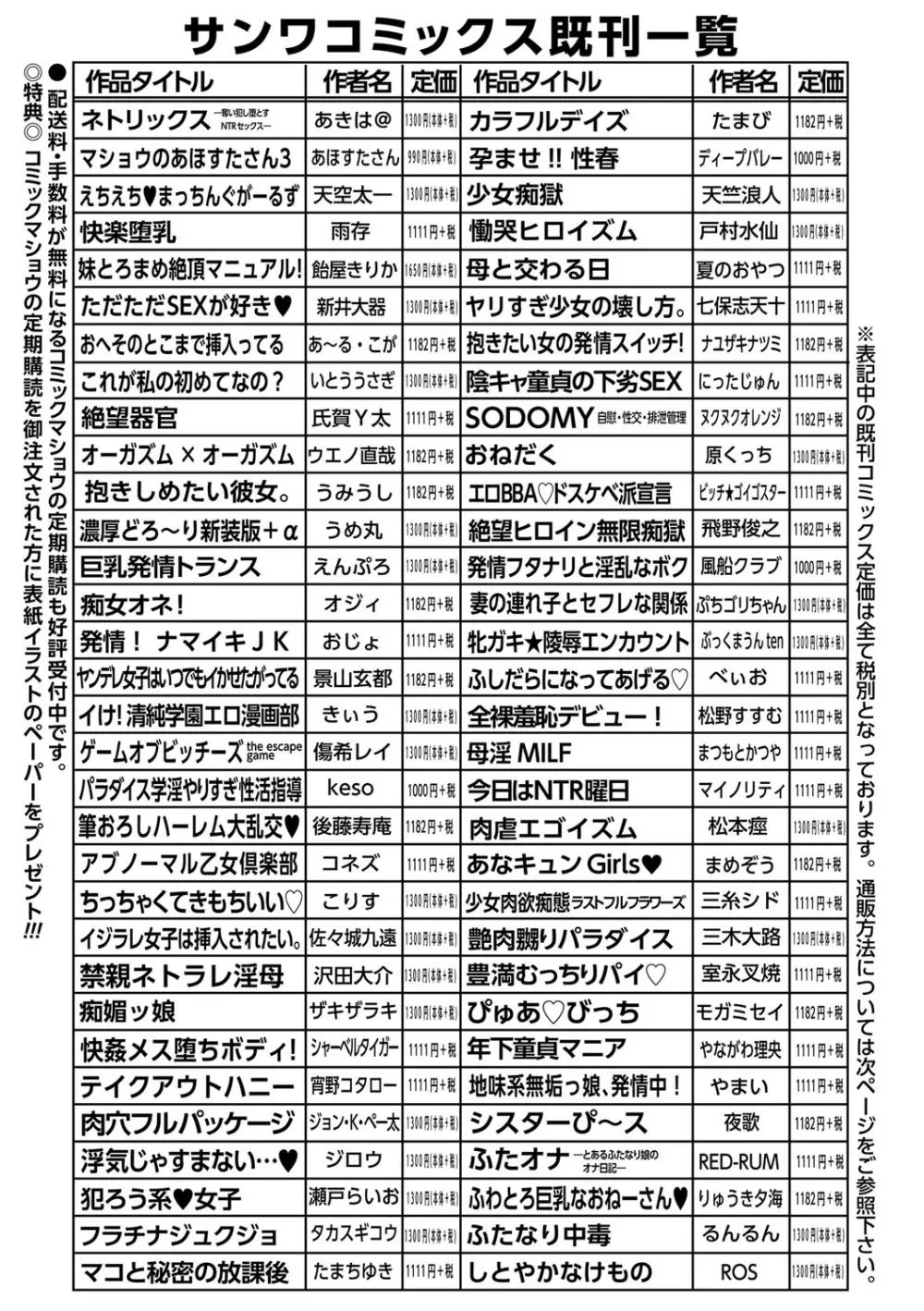 コミックマショウ 2022年10月号 Page.218