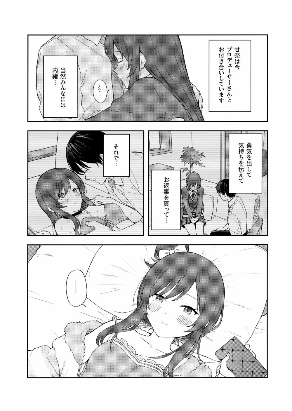 甘いモノは控えめに。 Page.4