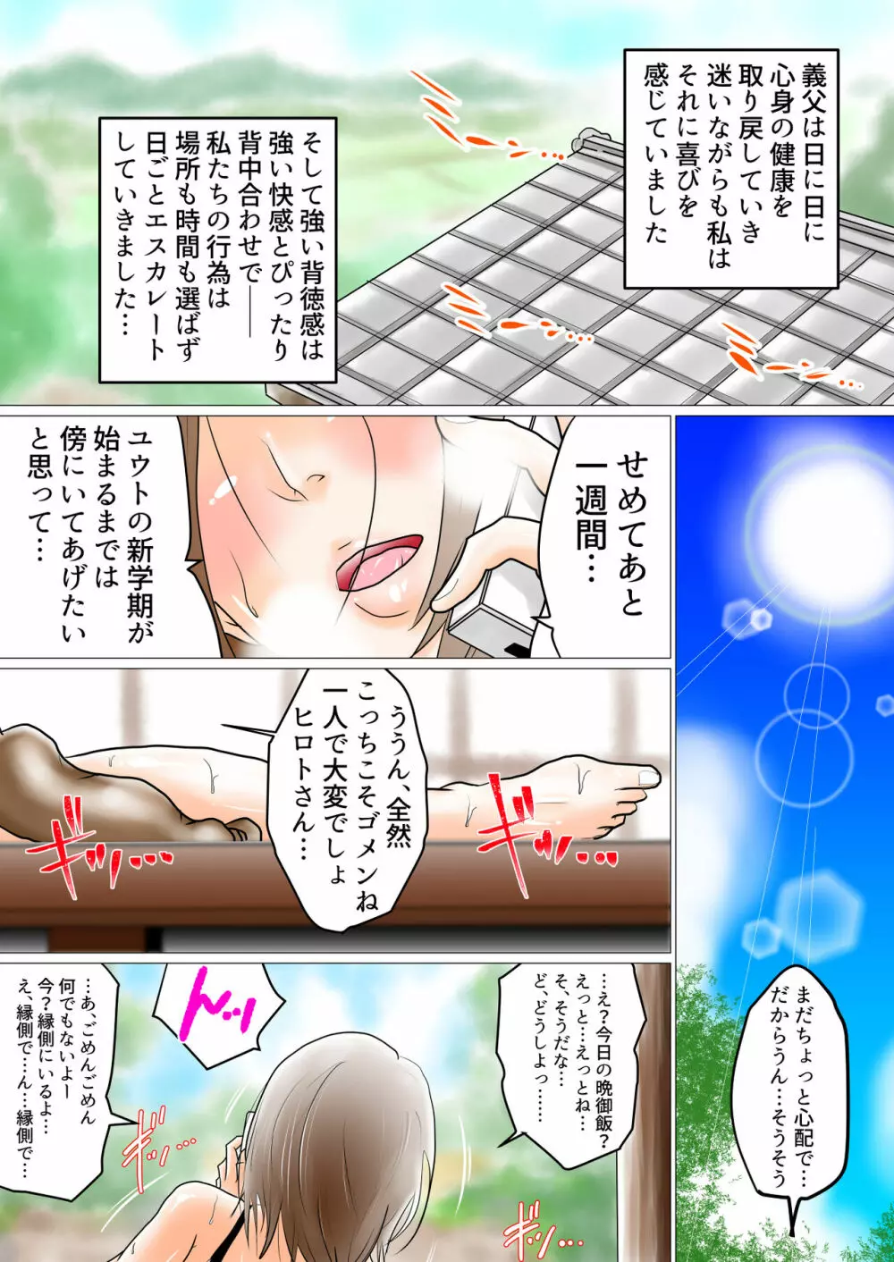 夏のお義父さんー前編ー Page.29