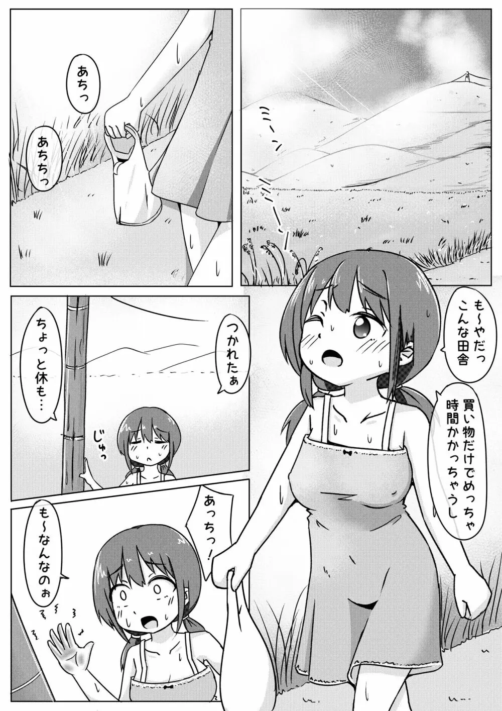 田舎に住んでみたら暇すぎるので従兄弟にえっちないじめするしかない話 Page.3