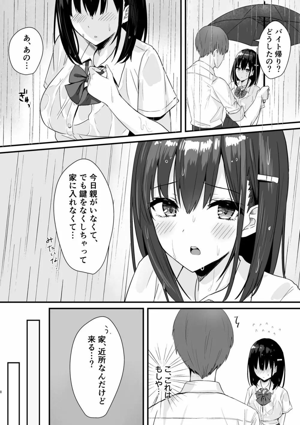 コンビニ女子高生～私が温めましょうか～ Page.8