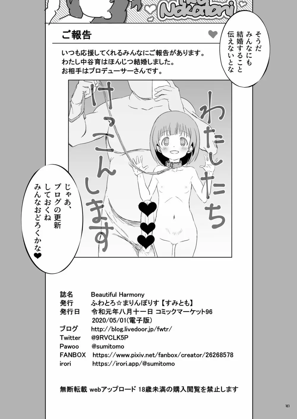 Beautiful Harmony + C96会場限定おまけ本セーラーミズギ Page.17