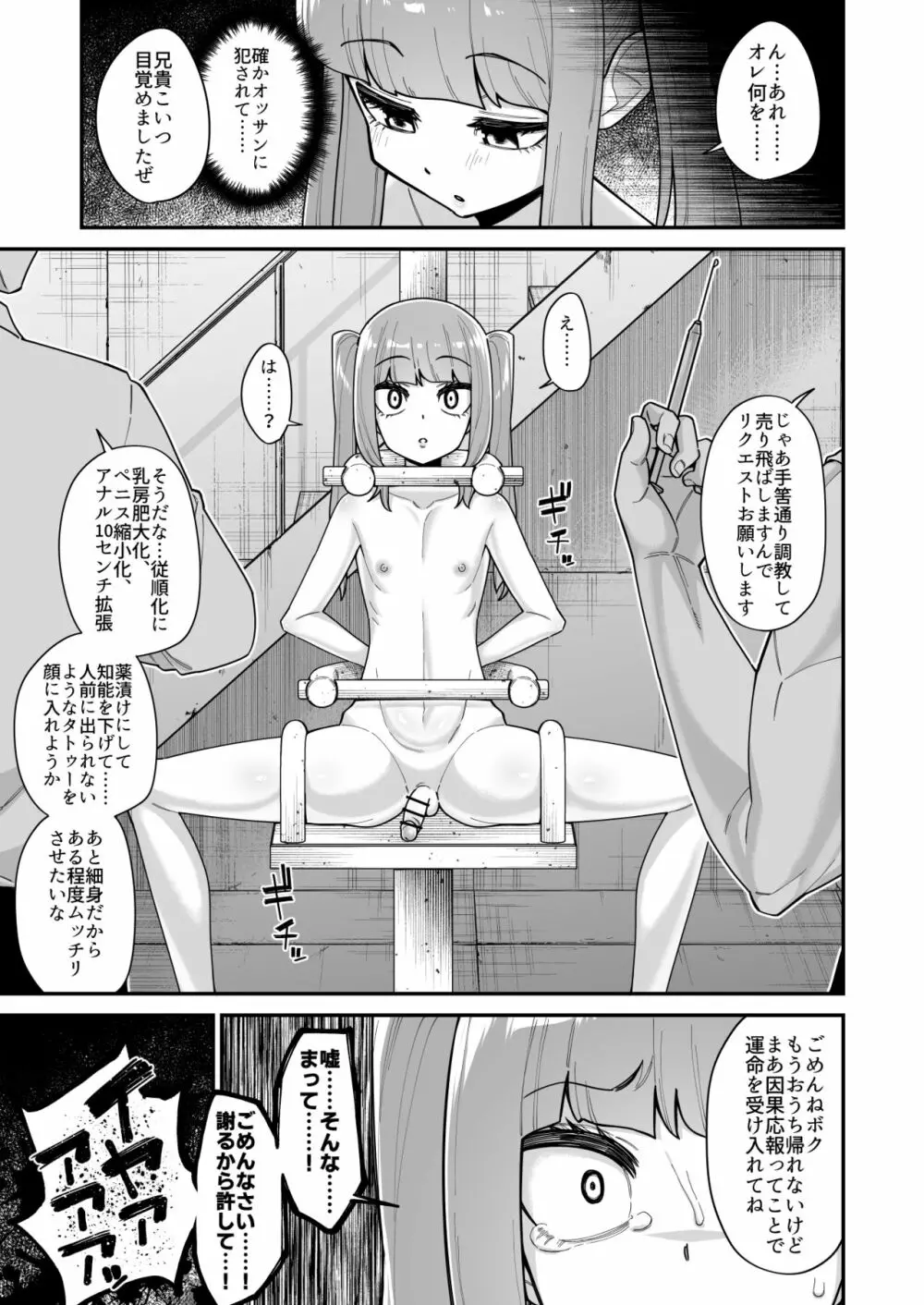 酷い目に遭う男の子たち vol.4 Page.47