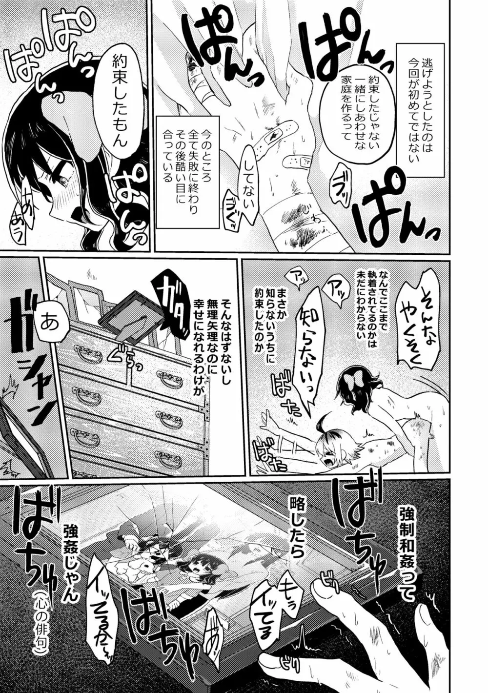 ふたなり美少女が中性的な女の子を監禁レ〇プする話 Page.15