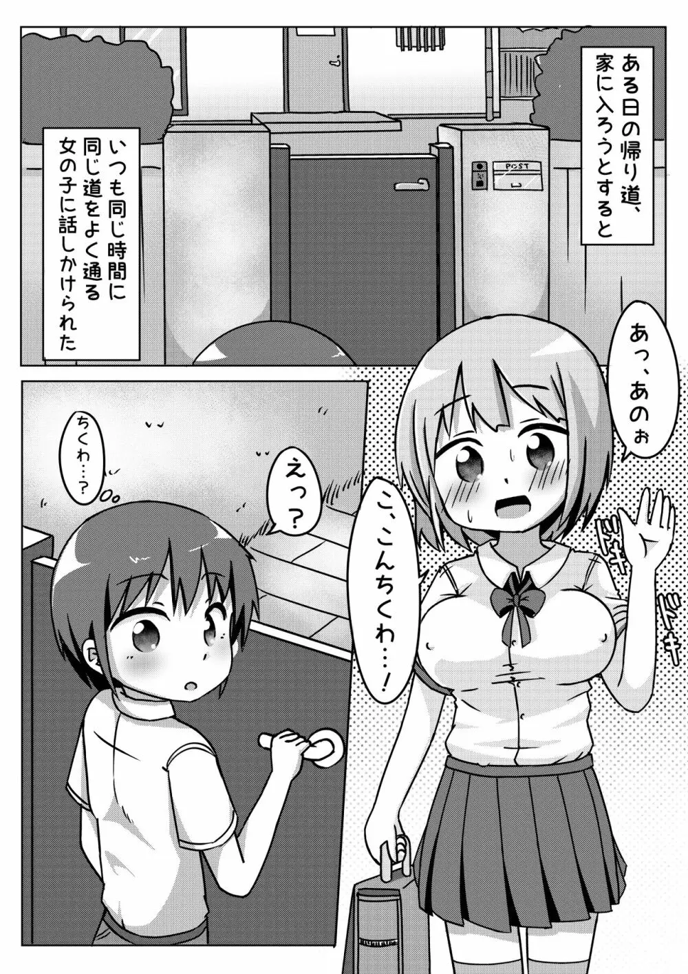 通学路でよくみる女子がちょろかったのでヤッちゃった話 Page.3