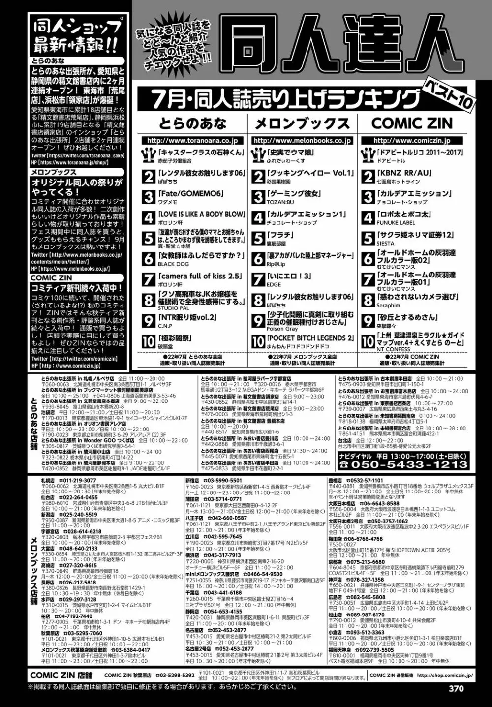 COMIC BAVEL 2022年11月号 Page.370