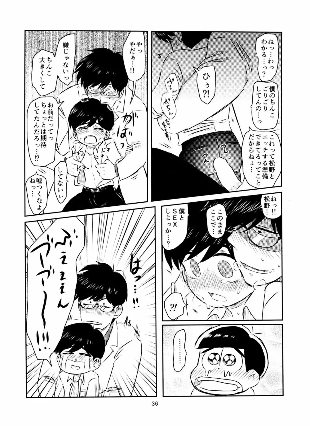 松野くんと先生の××× Page.37