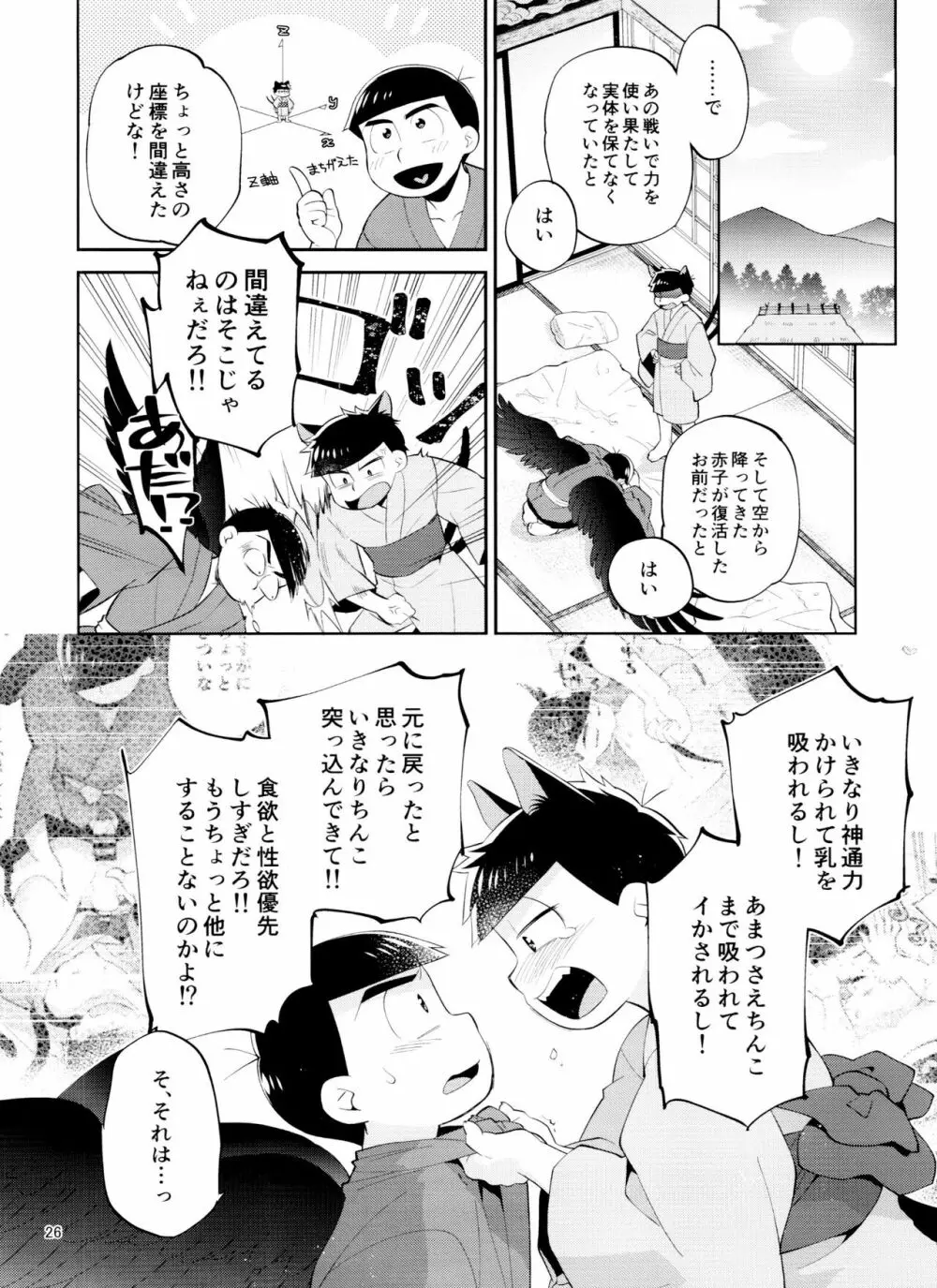 天狗と猫又の子？育て本 Page.26