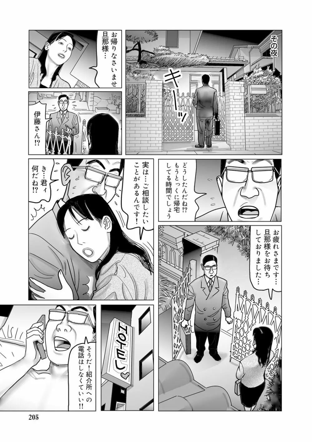 異常な熟肉妻のあやまち［DL版］ Page.205