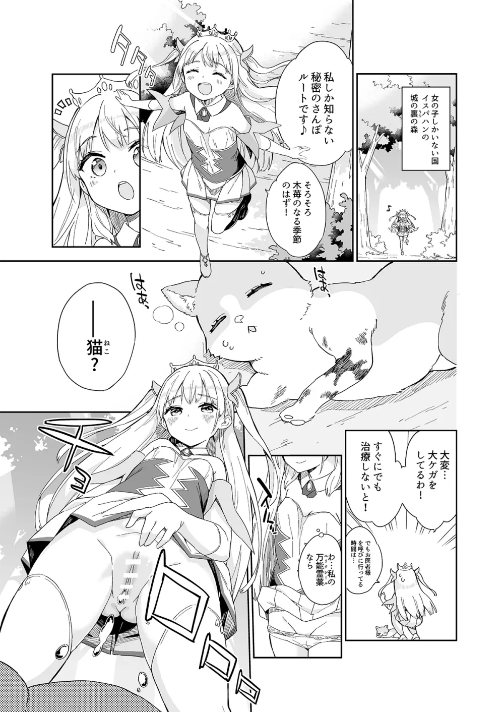 姫さまそれは聖水ですか? 総集編 Page.46