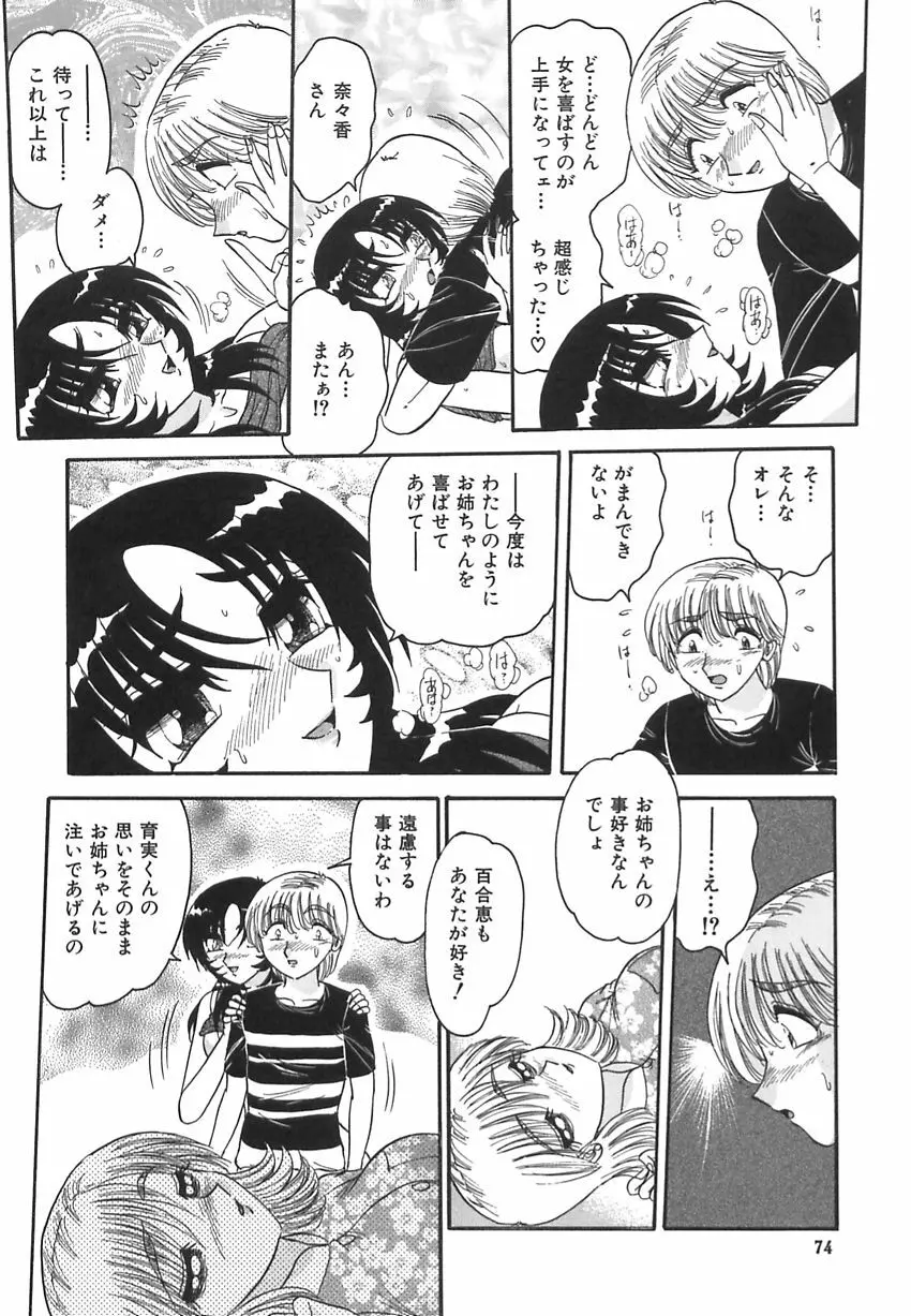 若妻の愛汁 Page.76