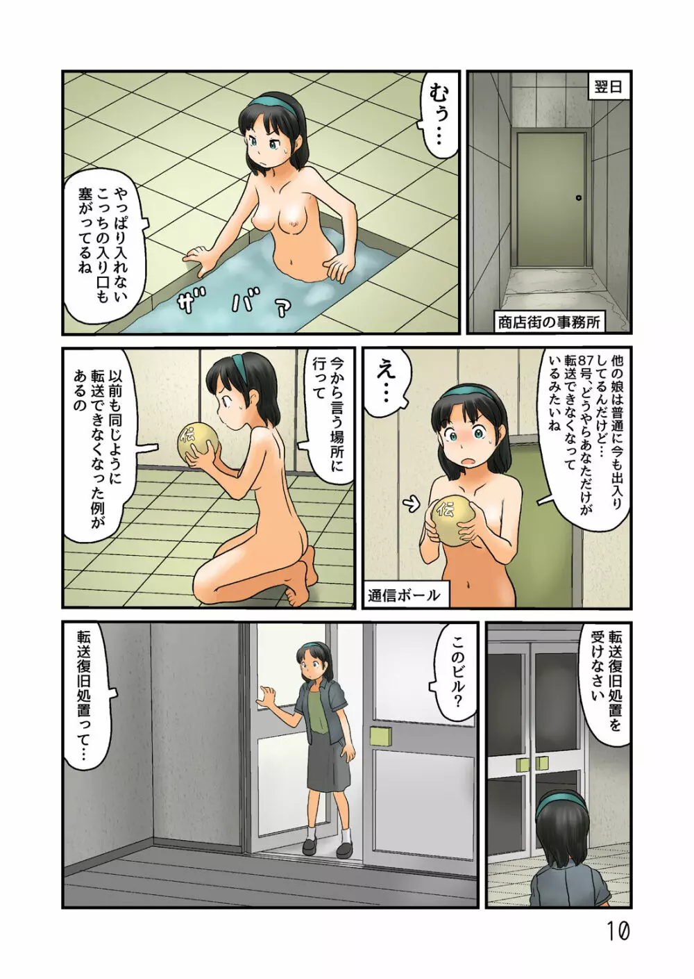 露出空間に入れないのでこっちで脱ぐ Page.11