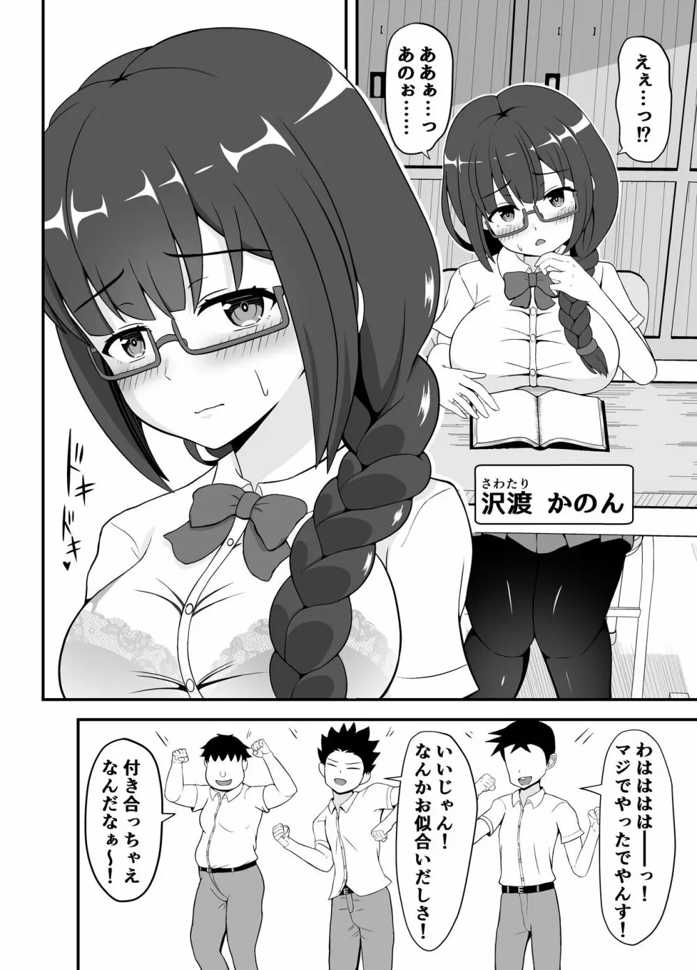 罰ゲームで告白した陰キャ彼女がドSだった件 Page.3