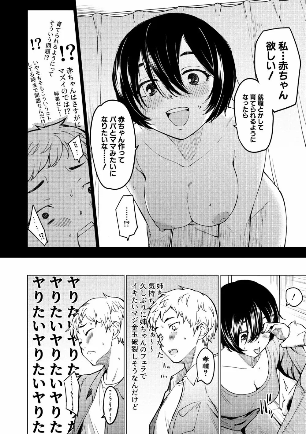 シスターガーデン 姉の膣内に射精して、妹の膣内にも射精した。 Page.10