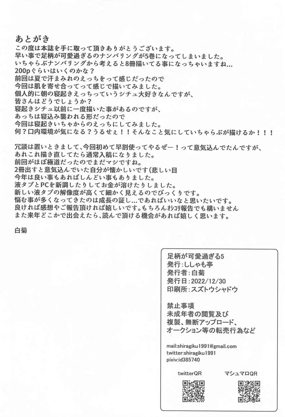 足柄が可愛過ぎる5 Page.25