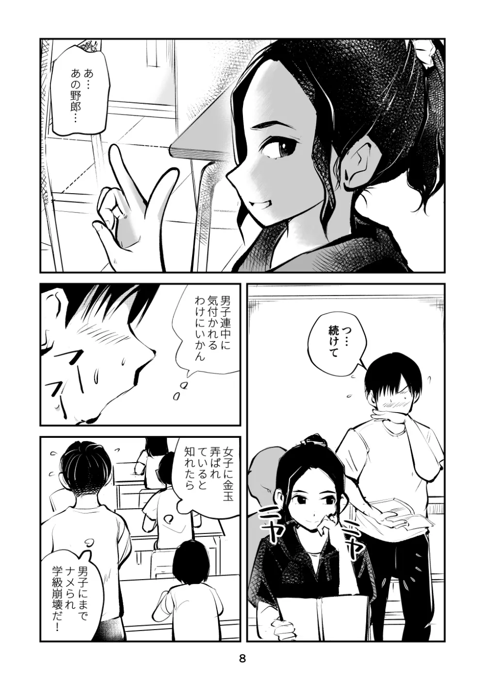 ちんぽ飼育係 Page.8