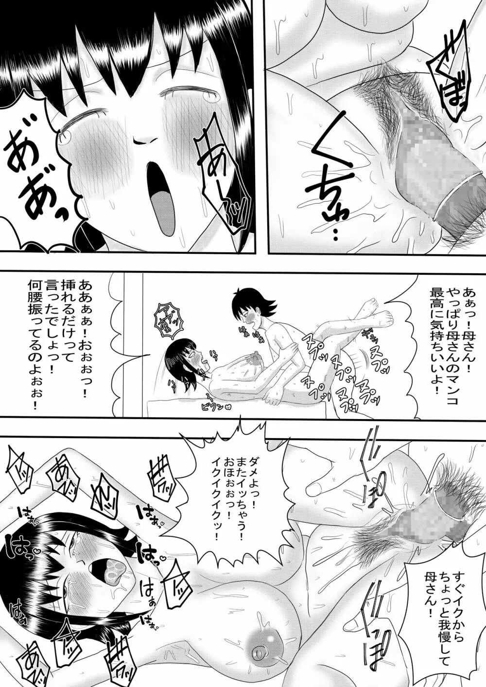 彼女と間違えて母さんに夜這い2 Page.24