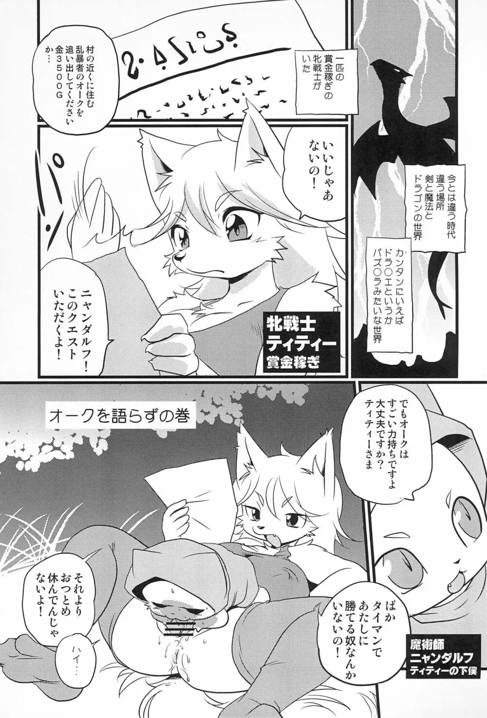 牝戦士ティティー 剣と魔法とアレ Page.11