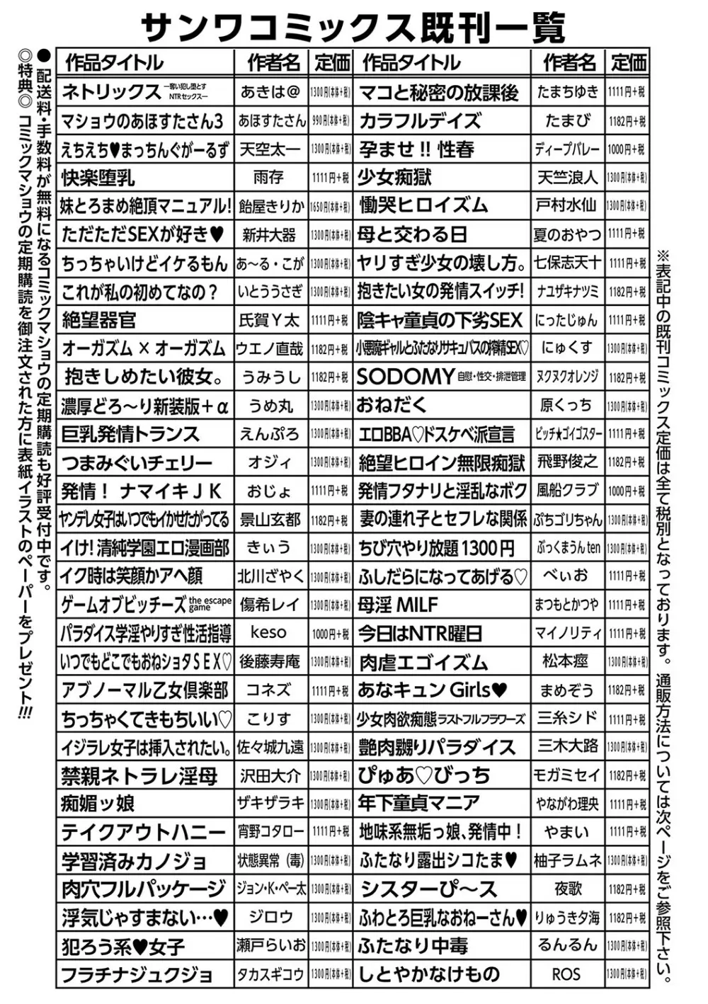 コミックマショウ 2023年3月号 Page.246