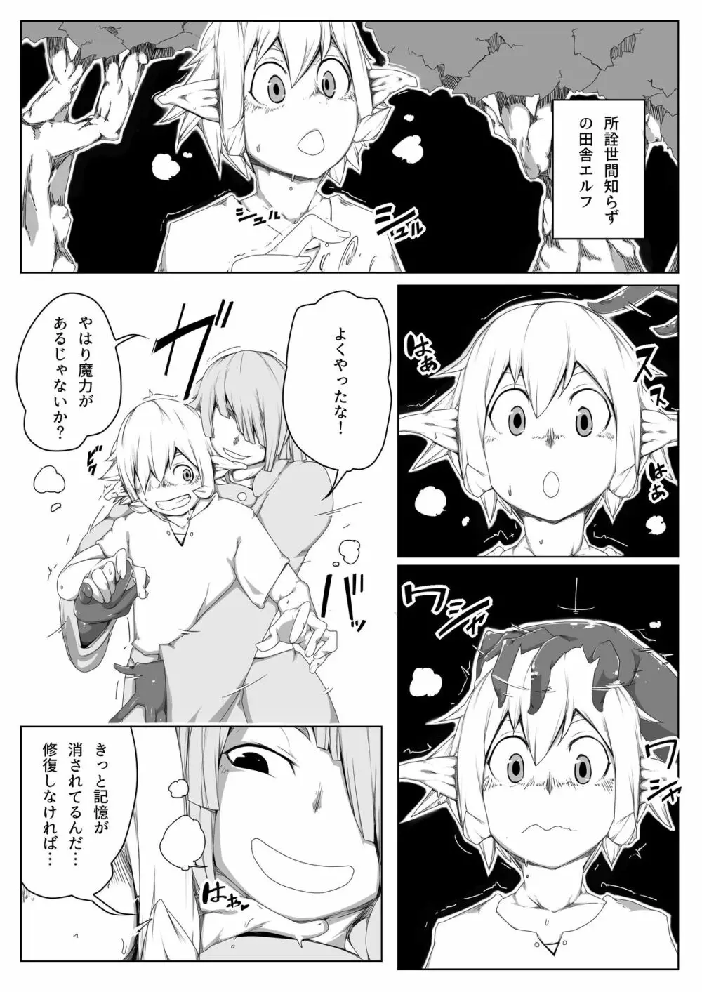 動妄ハウスーエルフの囚われ孕ませ王子００３ Page.11