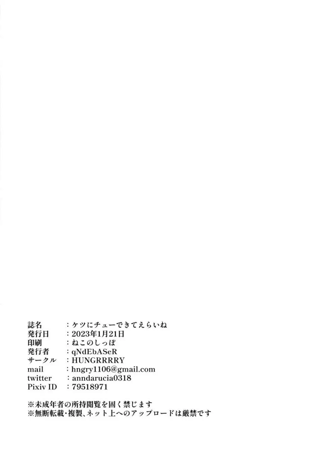 ケツにチューできてえらいね Page.24