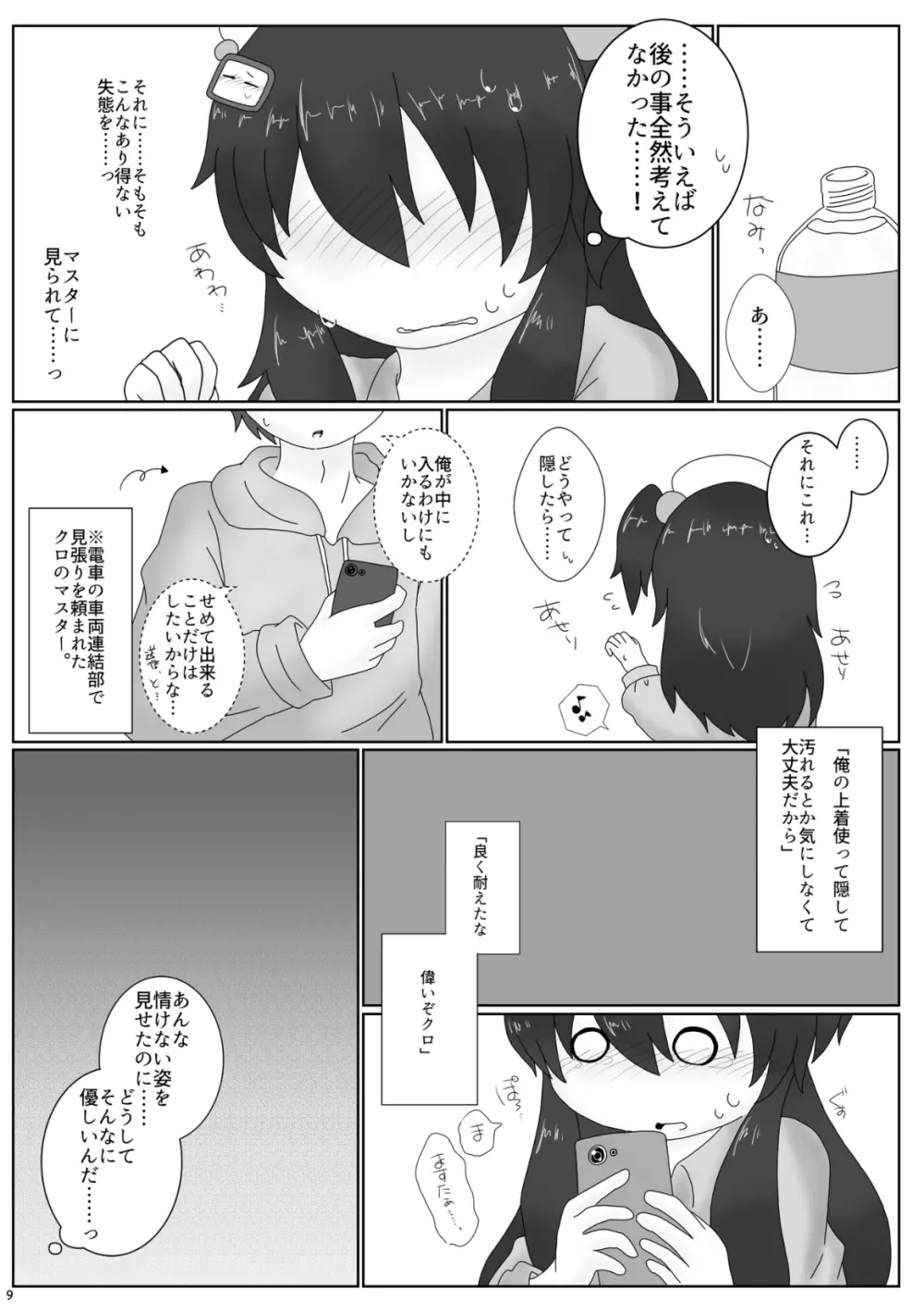 クロがまん!! Page.10