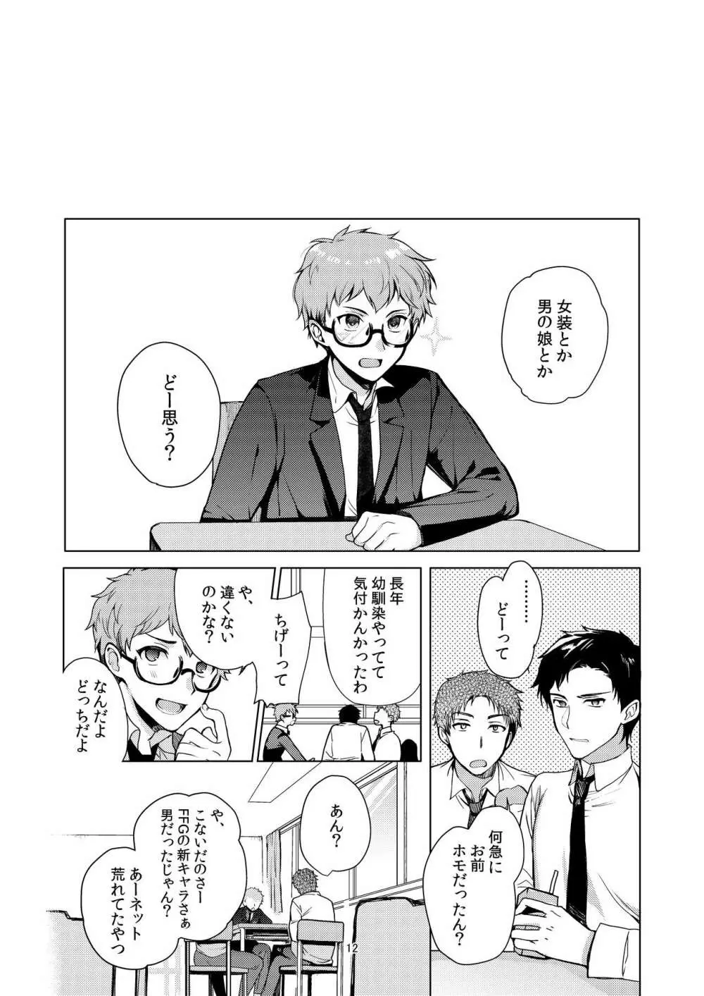 女装配信者凌●2～同級生身バレ生配信～ Page.11