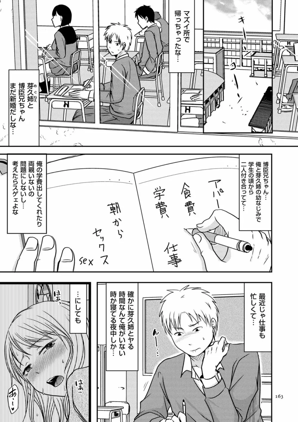 妻が他所で抱かれるわけ Page.163