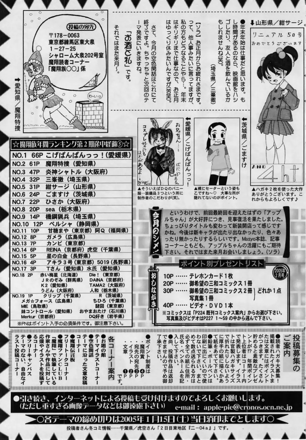 コミック・マショウ 2005年2月号 Page.231