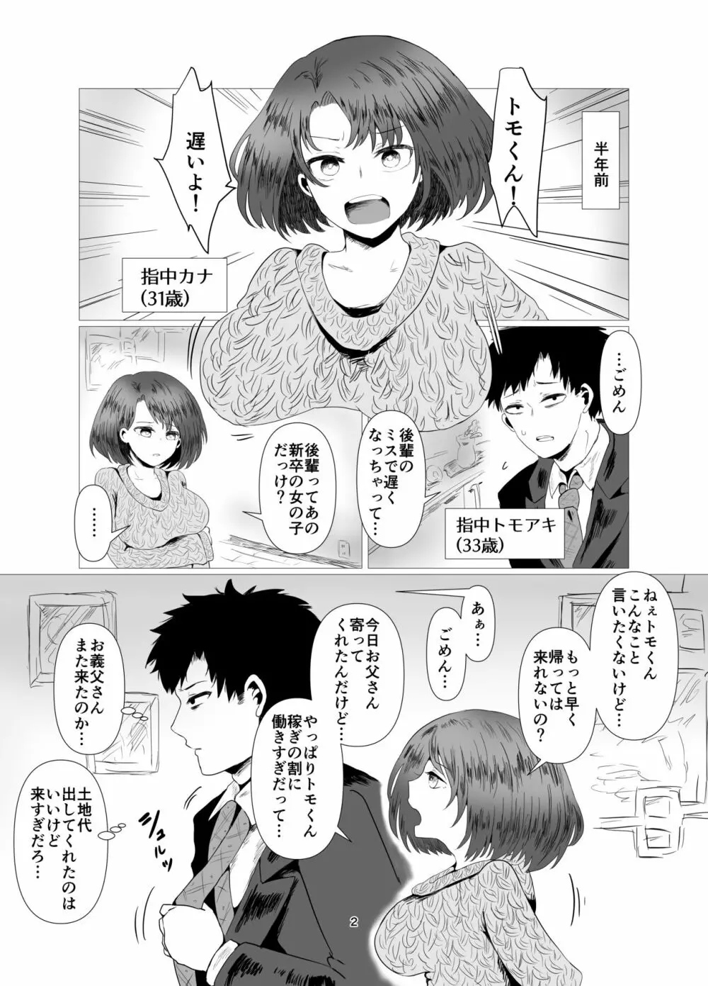 天然人妻NTR調教 Page.3