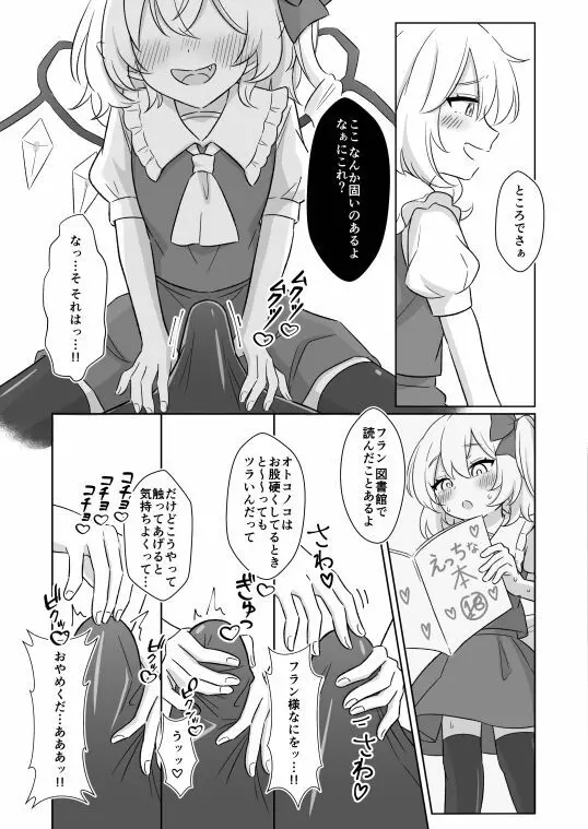 紅魔館で給仕中にフランちゃんとセッxスしちゃう話 Page.6