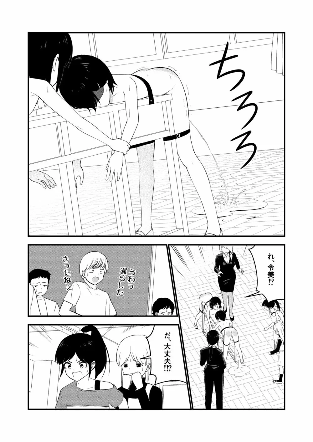 お仕置きされて1日下半身の着衣が禁止される学校 #2 Page.100