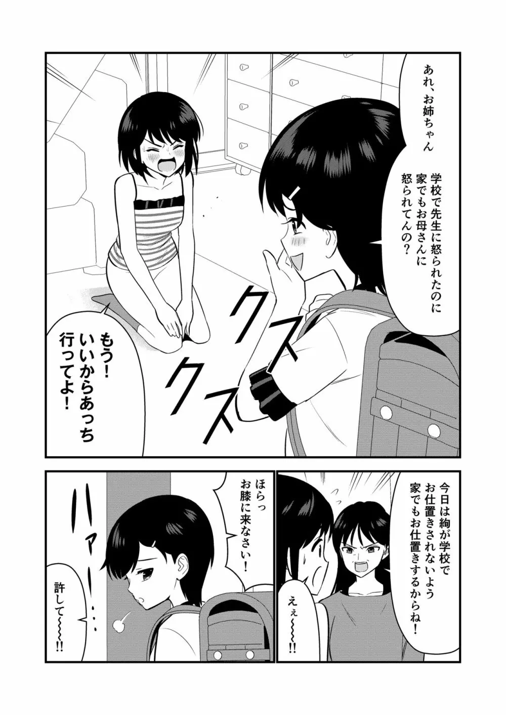 お仕置きされて1日下半身の着衣が禁止される学校 #2 Page.21