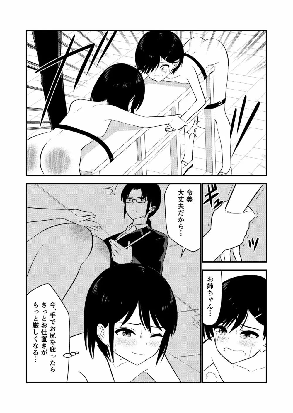 お仕置きされて1日下半身の着衣が禁止される学校 #2 Page.90