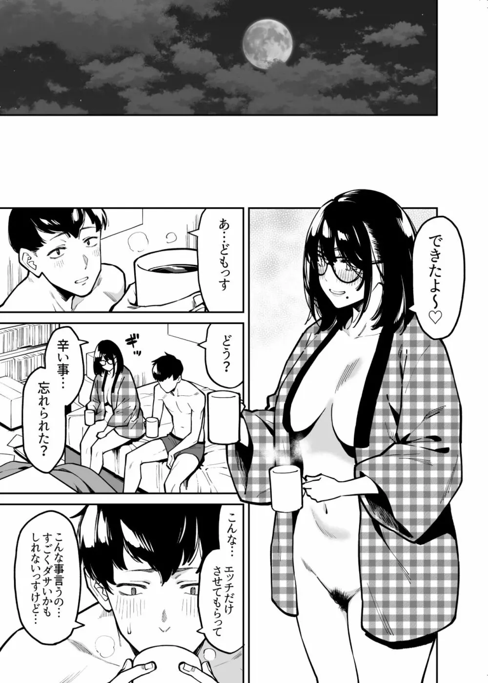 おとなりのだらしなお姉さんに慰められる話 Page.48