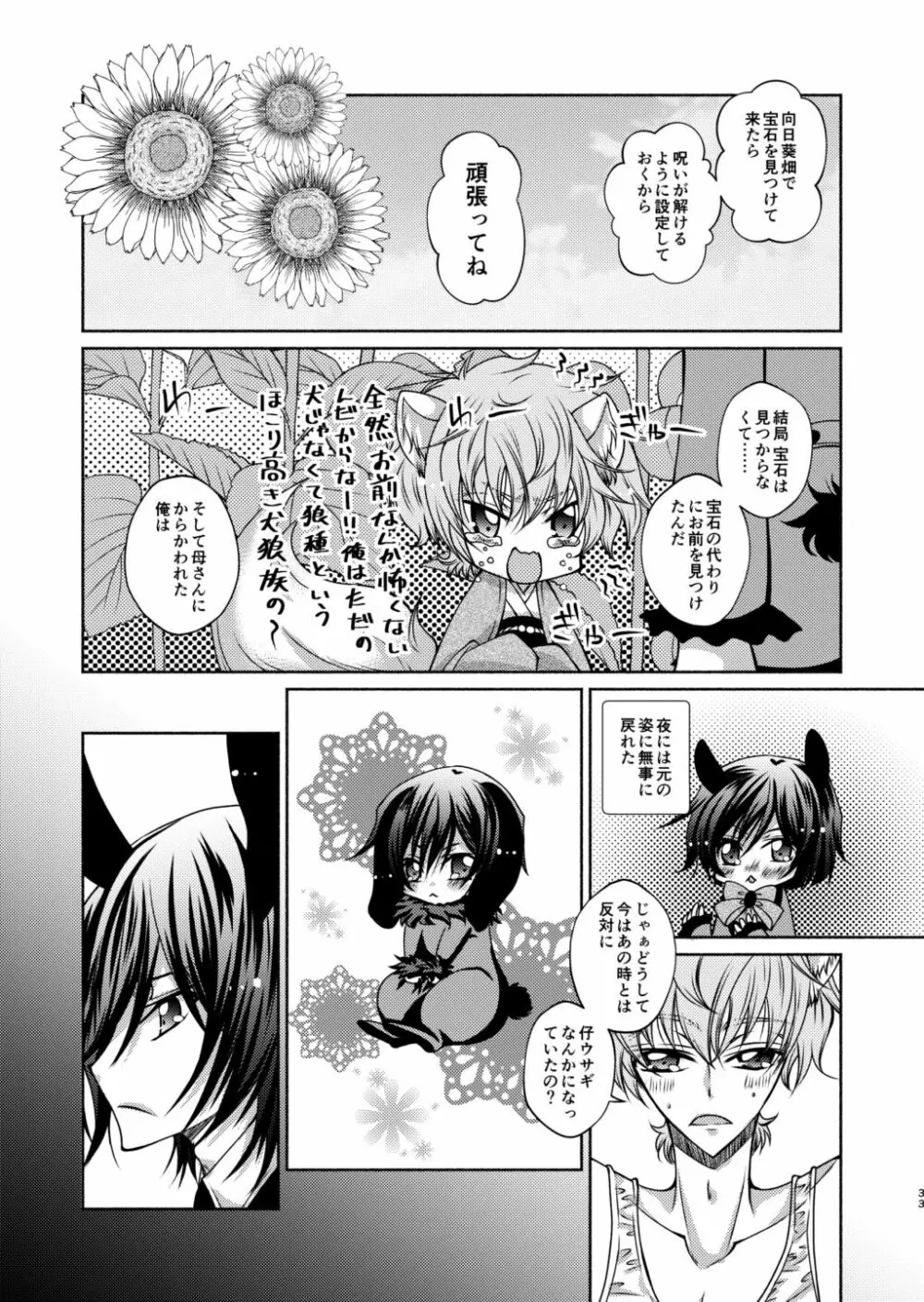 狼スザク×黒兎ルルシュ詰め Page.31