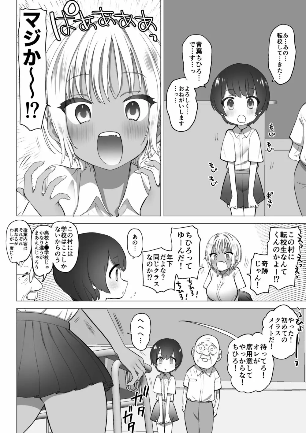 田舎のスケベな夏帆ちゃん Page.7