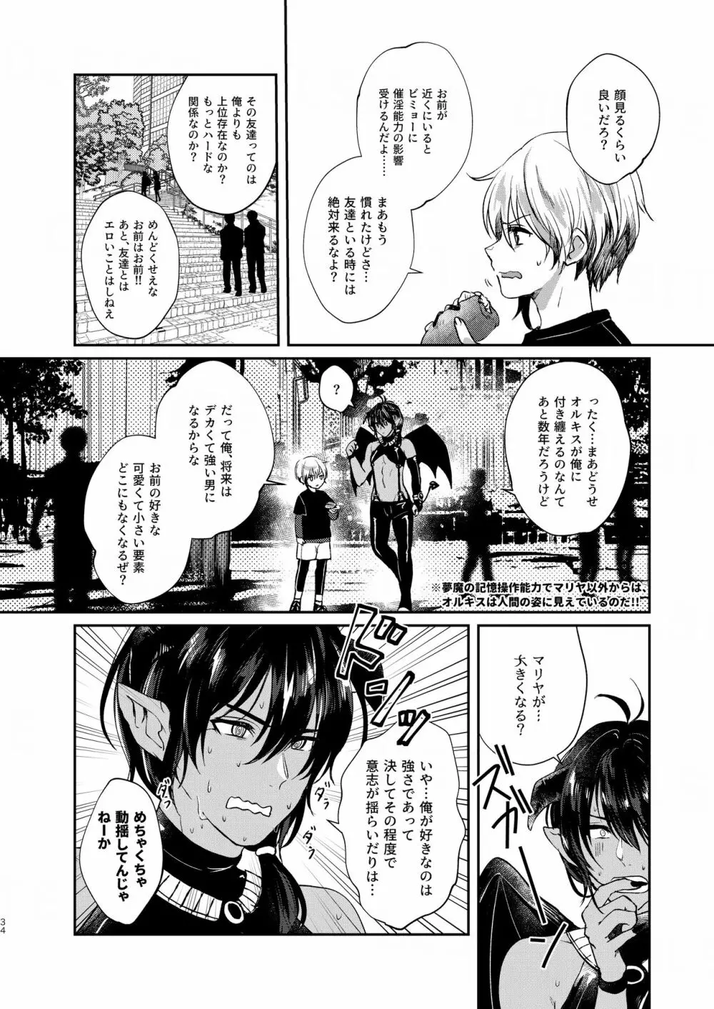 おちこぼれ陰キュバスの挑戦 Page.34