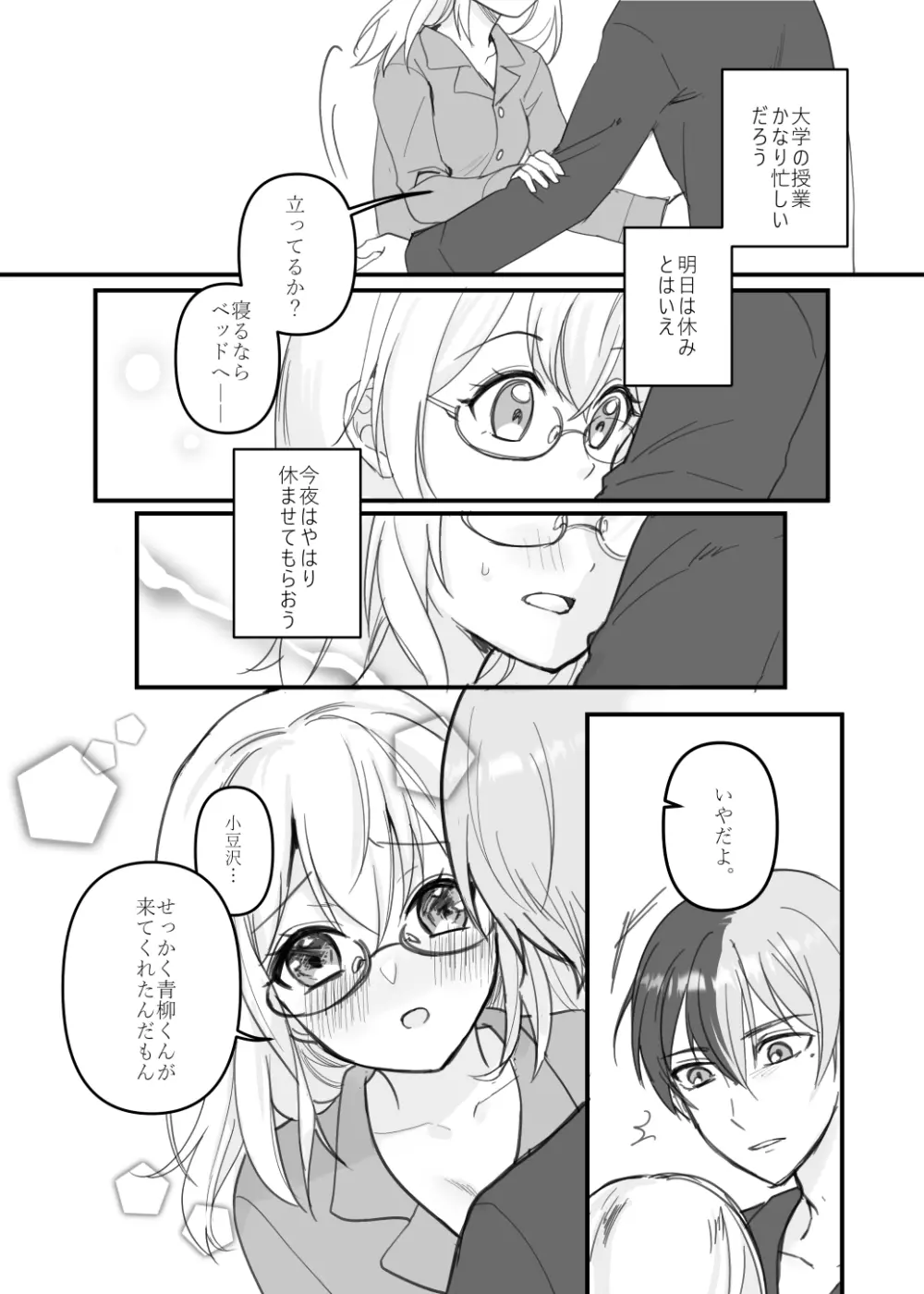 冬こはマンガとらくがき Page.3