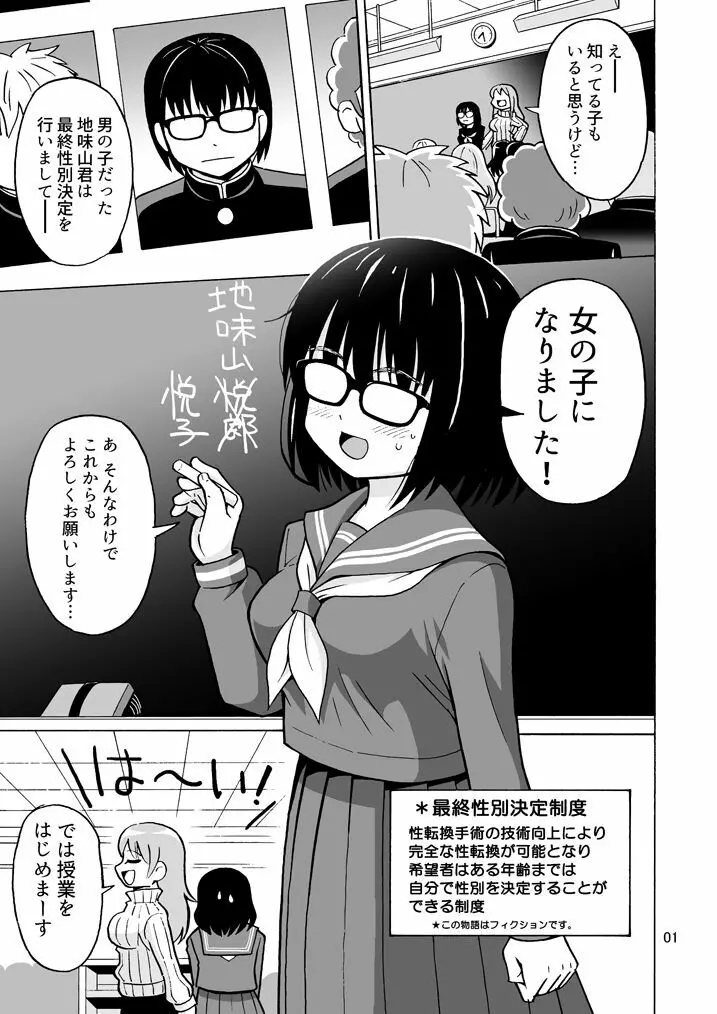 地味男子TSした結果… Page.2