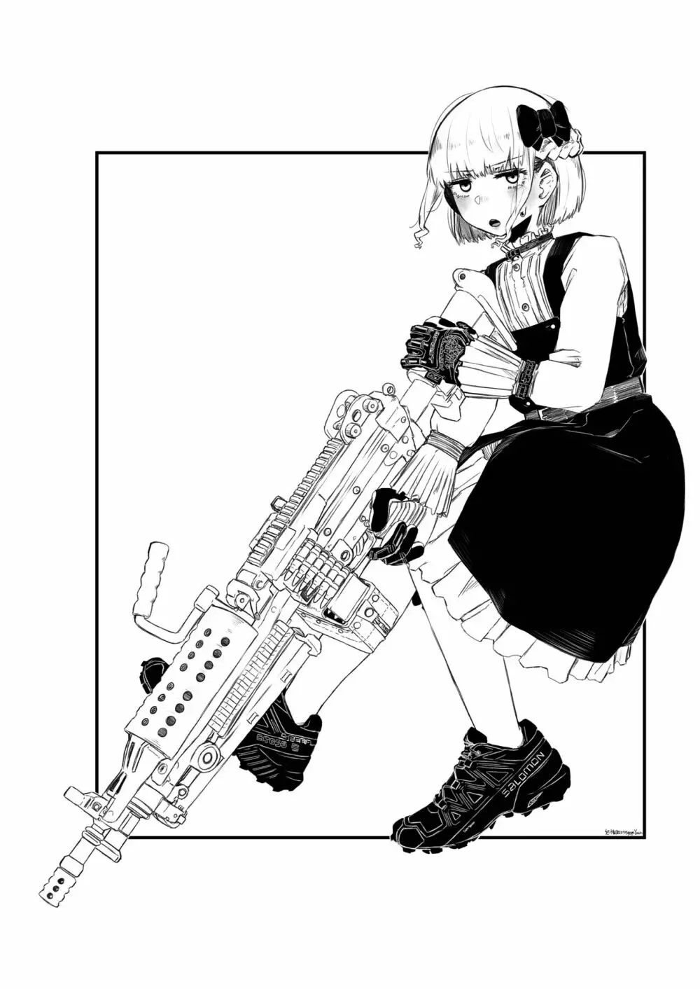 強装銃娘 1ST LIEUTENANT HATANACA Page.48