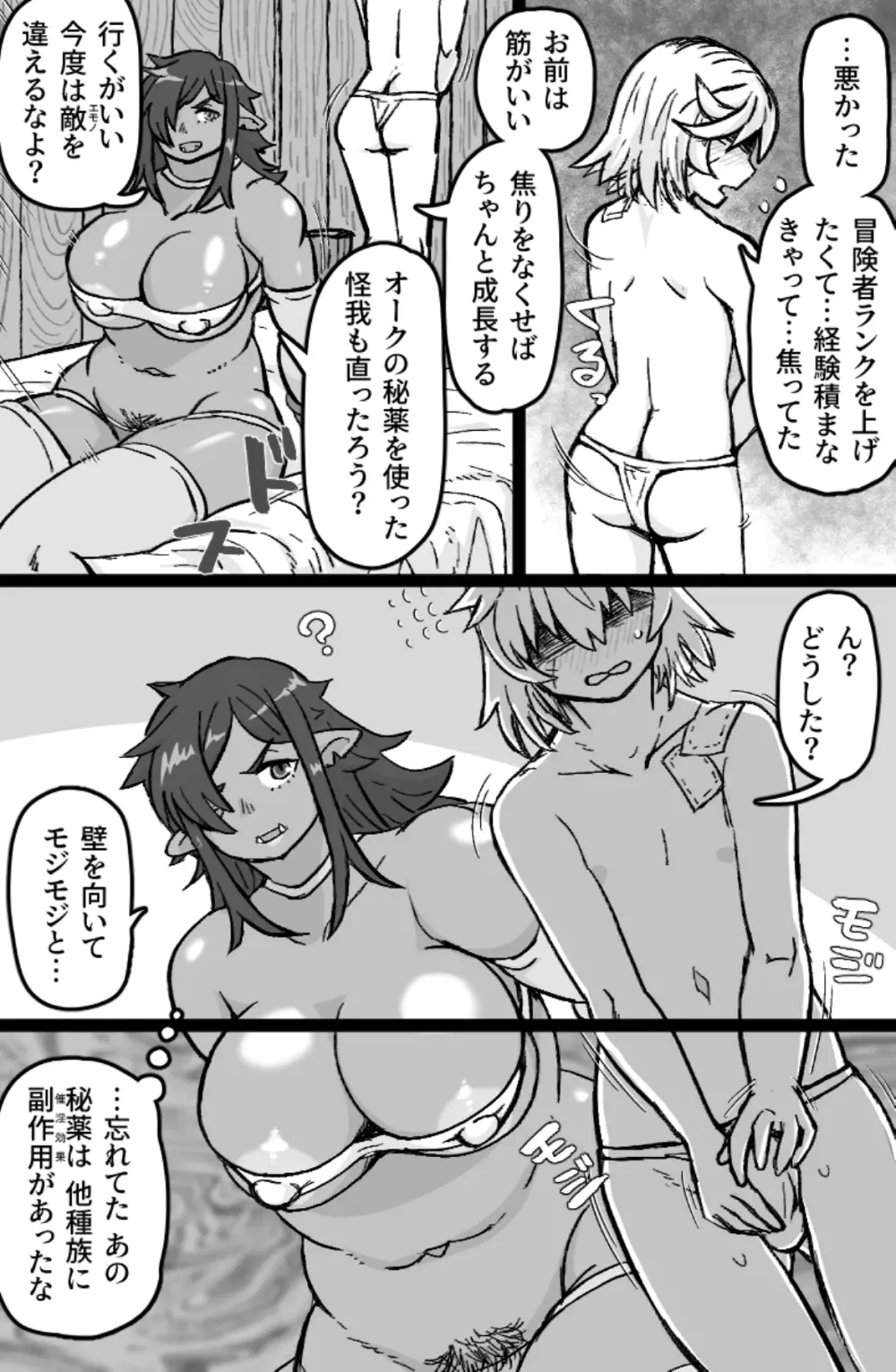 メスオークの筆下ろしックス Page.6