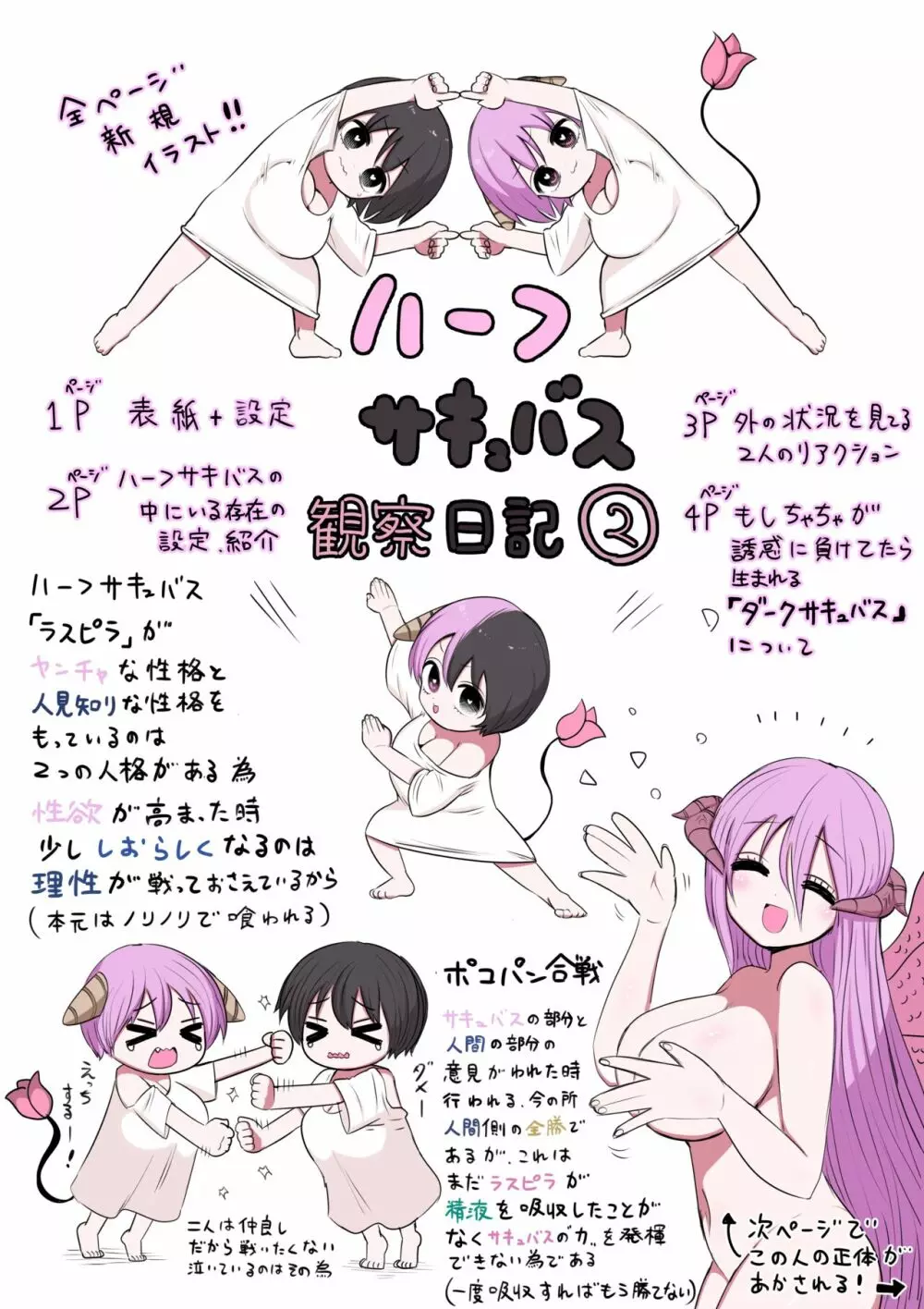 ハーフサキュバス観察日記 Page.5