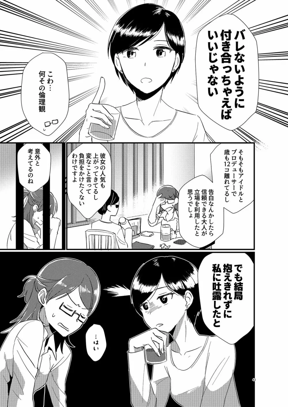 アイドルがプロデューサーを好きなワケがない! Page.43