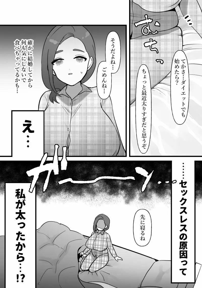 人妻は痩せたかっただけ Page.3