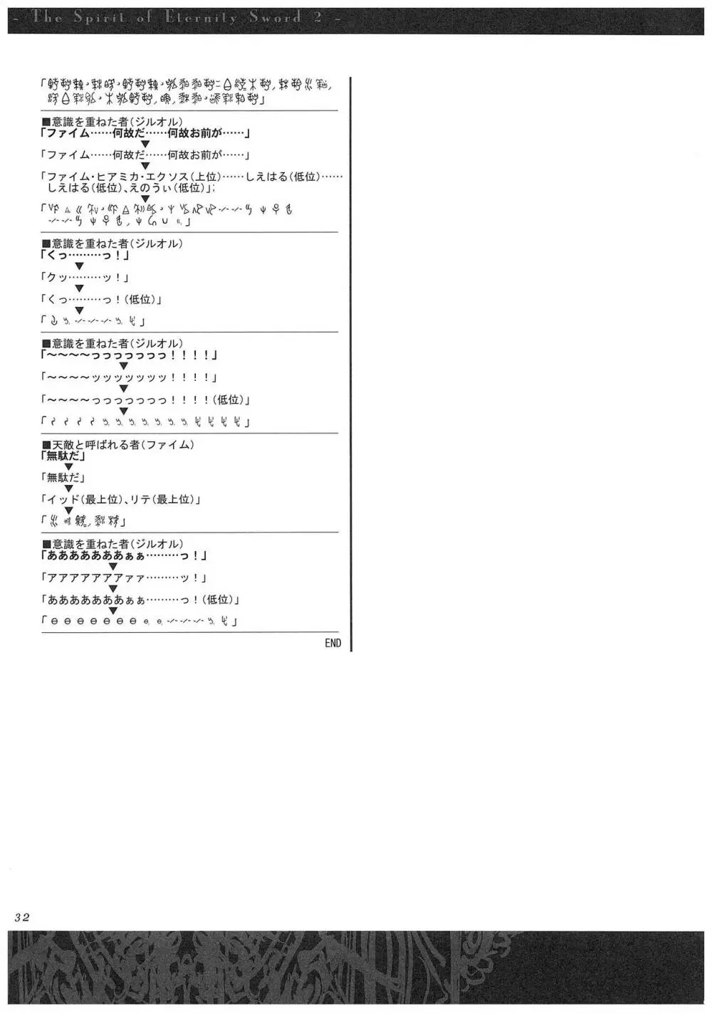 聖なるかな オフィシャル設定資料集 Page.110