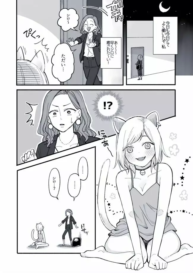 OLのお姉さんとネコの話 Page.2